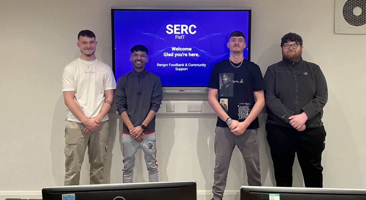 Picture of SERC Computer Students